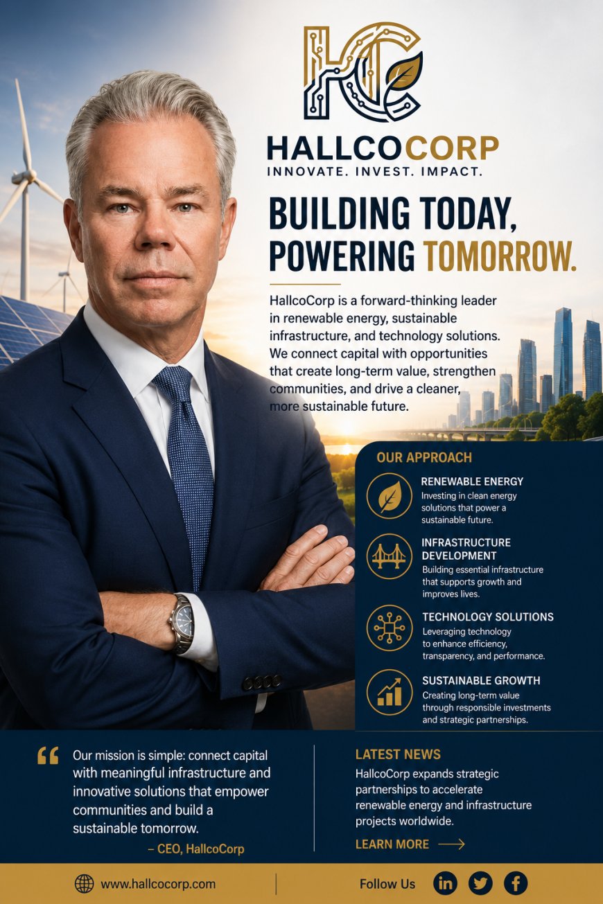 HALLCOCORP BUILDING THE FUTURE. POWERING GLOBAL PROGRESS.